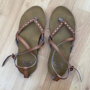 Roxy Ankle Wrap Sandal